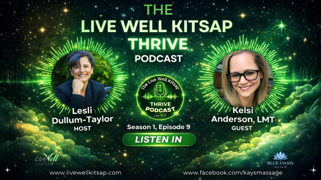 💚 Ep 9 Living Well: Small Steps, Big Change, A Massage Therapist’s Story - Kelsi Anderson LMT