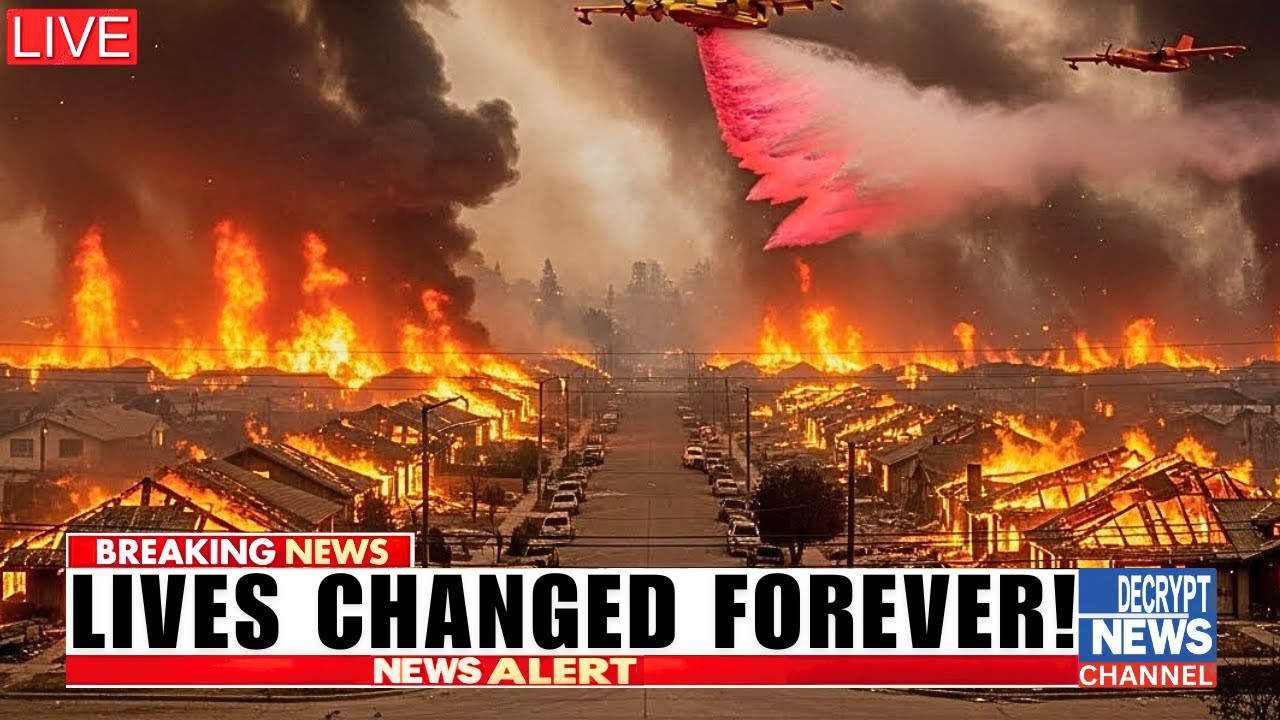 CHILE IN CRISIS: Concepci&oacute;n Burns With Huge Fires as 1000s Rush to Escape! City in Panic and Grief!