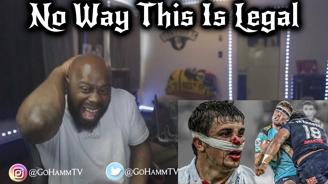 The MOST BRUTAL RUGBY Video Of ALL Time (EPIC REACTION)