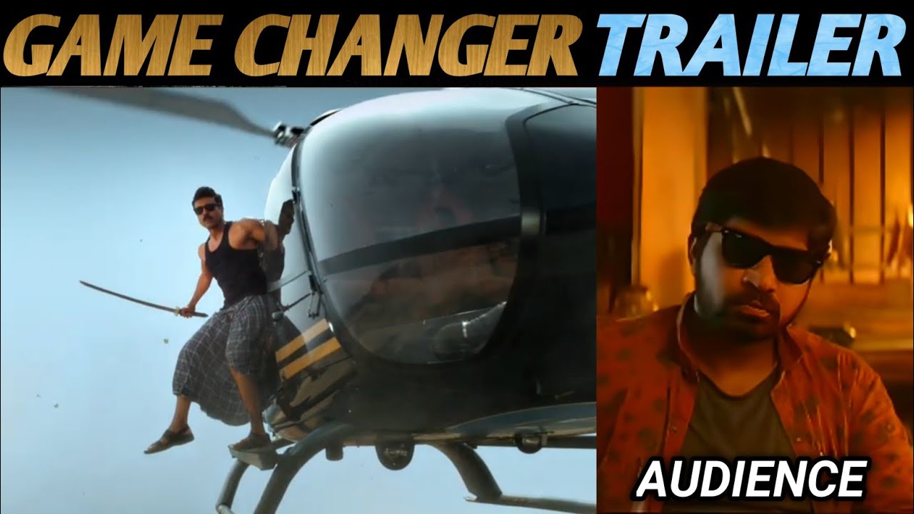 GAME CHANGER - TRAILER TROLL 🔥🔥 | GAME CHANGER TRAILER | RAM CHARAN | SHANKAR #gamechanger
