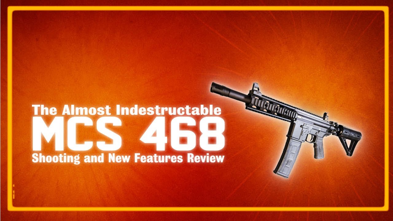 Пейнтбольный пистолет MCS 468 — Вот как на самом деле стреляет 468-я модель… (Полный тест)