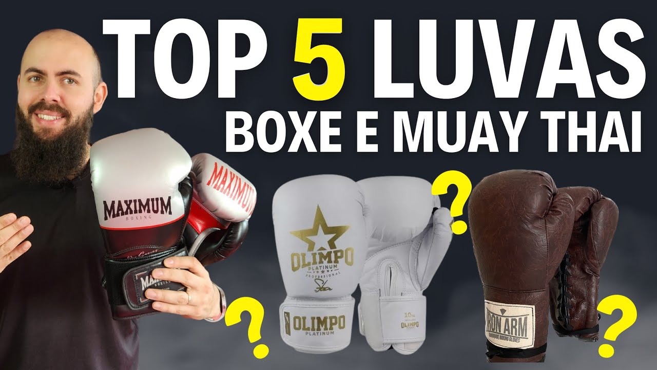 TOP 5 LUVAS DE BOXE E MUAY THAI - ATUALIZADO
