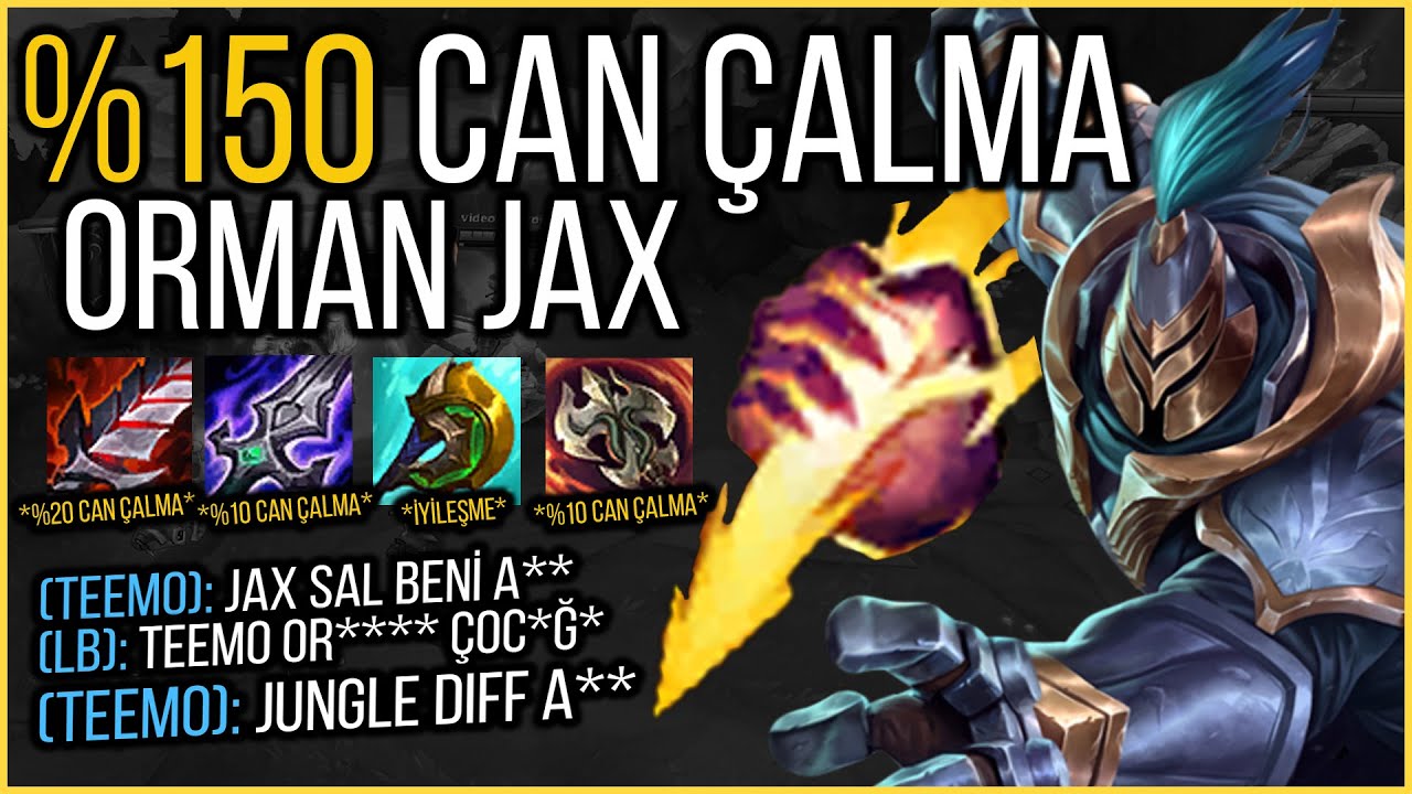 MAKSİMUM CAN &Ccedil;ALMA TEK ATAN JAX ORMAN !!! | JAX ORMAN &Ouml;ĞRETİCİ OYNANIŞ | TAOWB