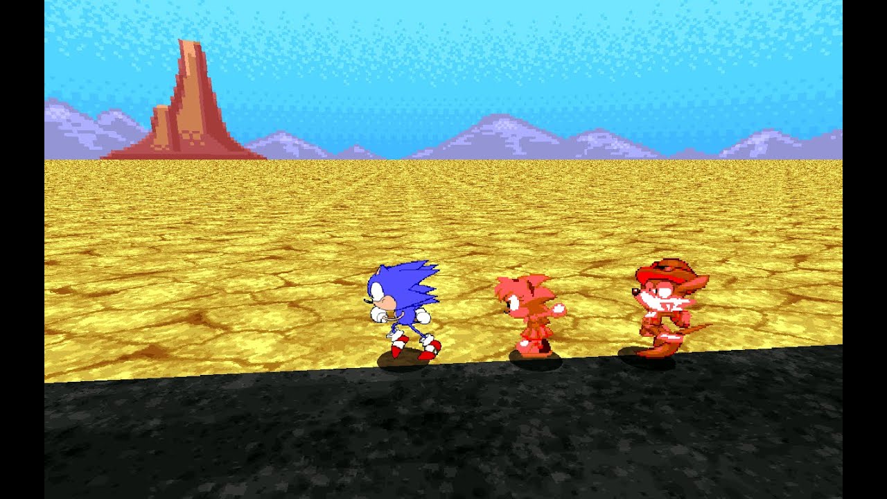 SRB2/Mizuchi Arc Parte 2:Perseguição no deserto!