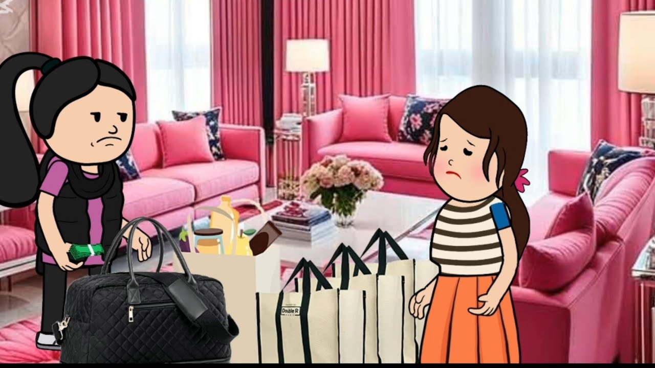 قعدت مع اختها بعد وفاه امها ودخل رمضان وجابت  كل خزين رمضان بس رد فعل جوزها مفاجاه🥀قصه واقعيه مؤثره🥀