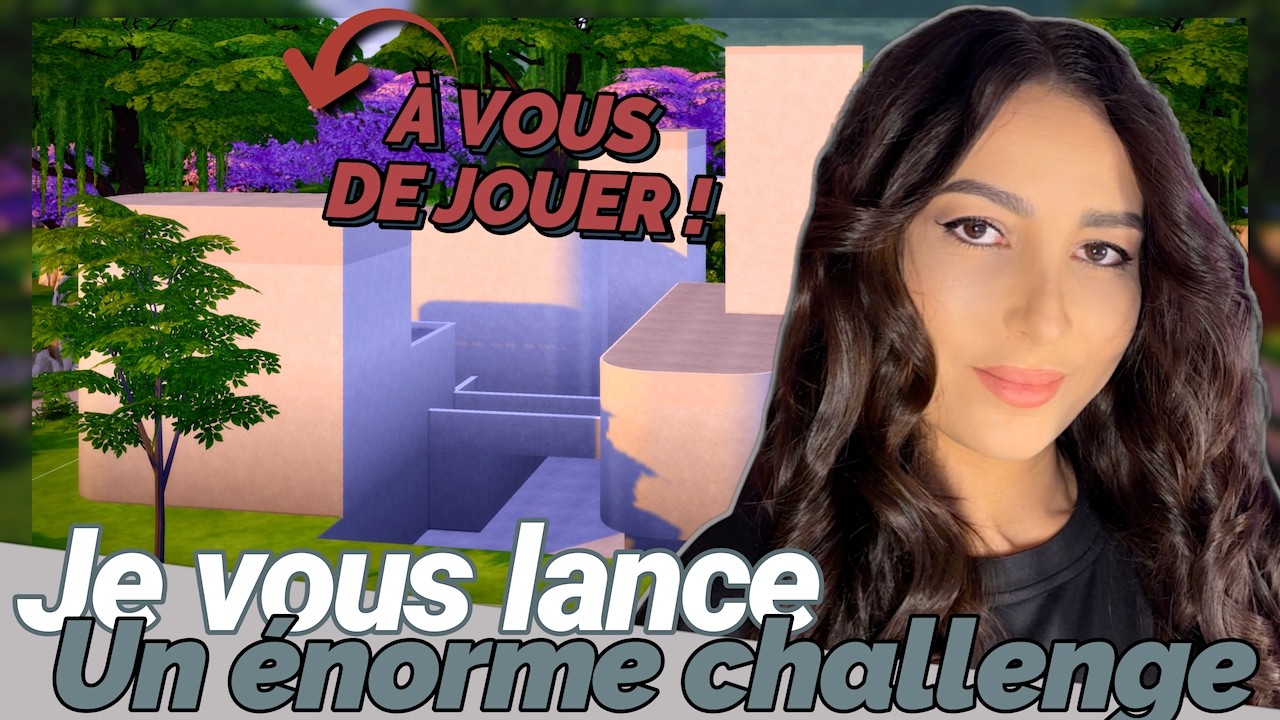 Je vous lance un d&eacute;fi construction ! (Et j'ai h&acirc;te de voir ce que vous allez en faire) - Les Sims 4