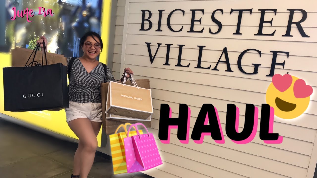 BICESTER VILLAGE HAUL, Michael Kors, Coach, Gucci | June Ira