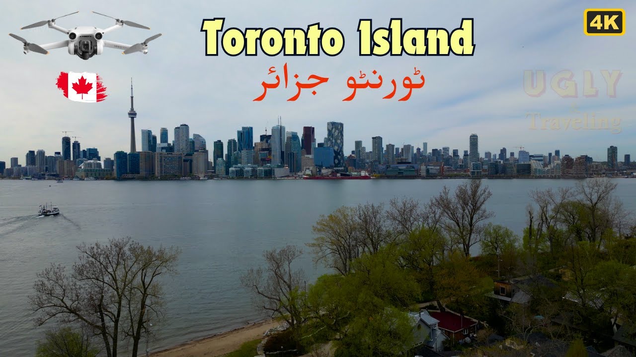 Toronto Islands from the Sky | 4K Drone views