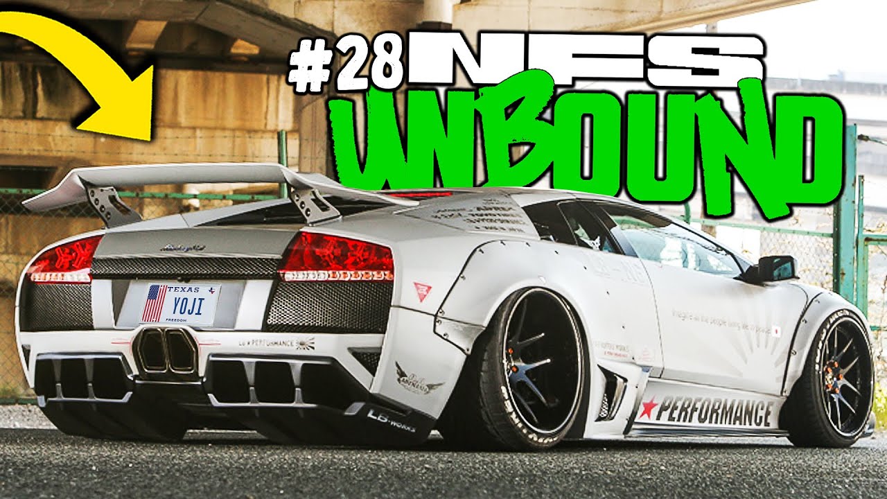 NFS UNBOUND PL #28 LAMBORGHINI MURCIELAGO LIBERTY WALK BRZMI OBŁĘDNIE 😍 POLSKI GAMEPLAY 👍 YOJI720