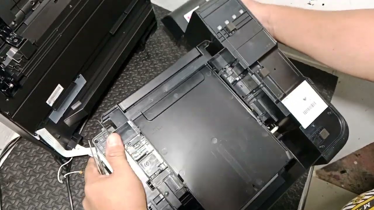 Epson L5290 There may be foreign material or torn paper inside the printer😊 basic tips and trix😍😍😘