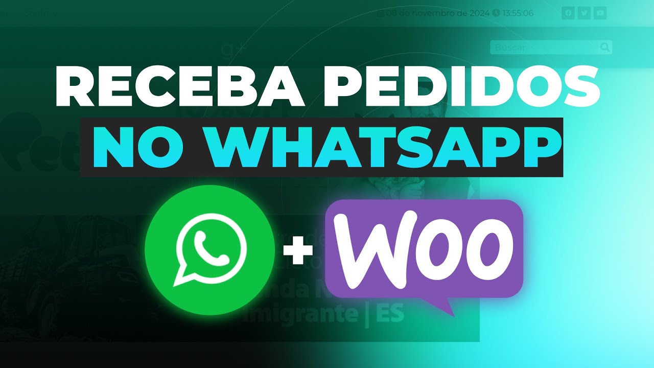 Receber pedidos do Woocommerce no WhatsApp