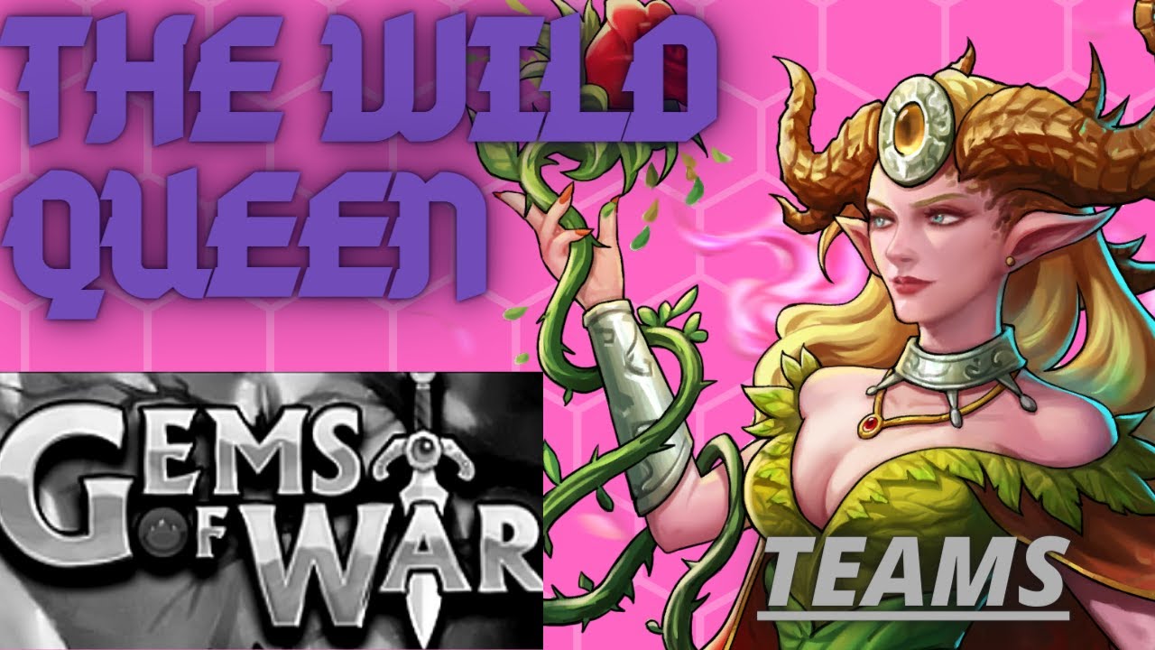 Команды Дикой Королевы | Руководство по Gems of War 2020 | 2 команды TWQ для PVP, Explore 12 и Gu...