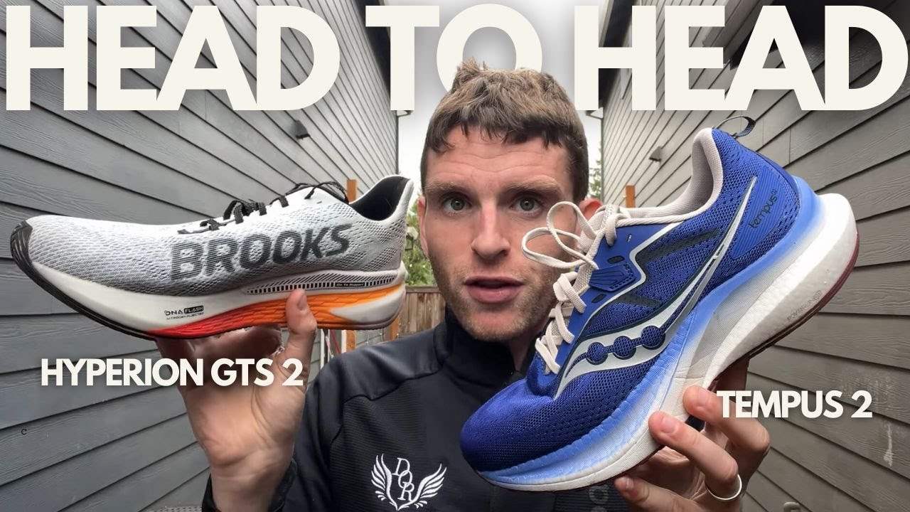 Saucony Tempus 2 vs. Brooks Hyperion GTS 2 | Comparing the two best fast stability shoes of 2024