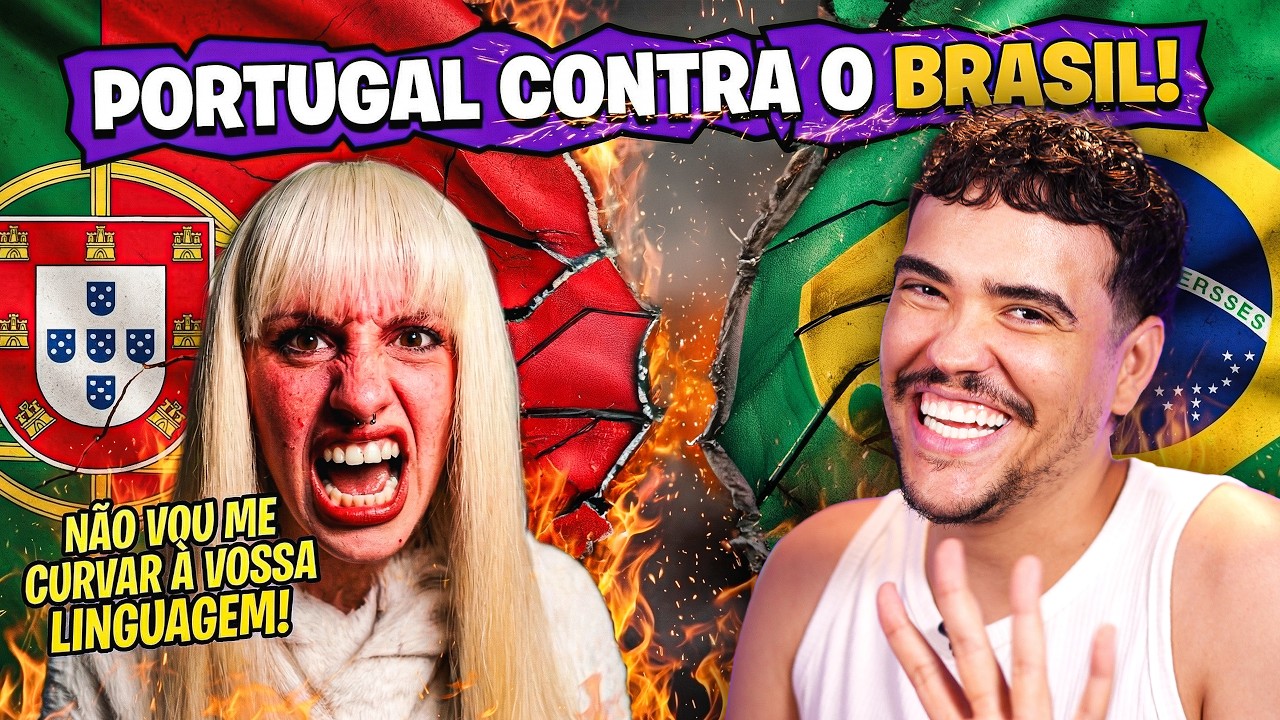 Os Portuga Tão PISTOLA COM A GENTE!