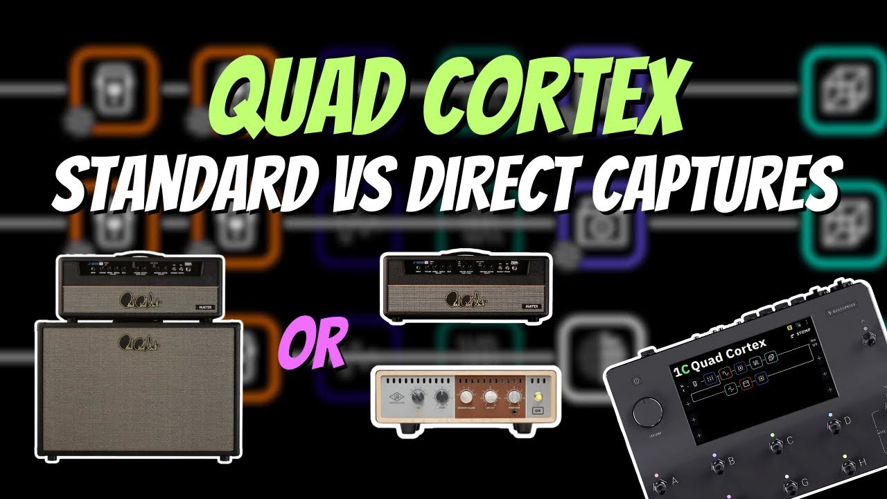 Quad Cortex | DI-захват против стандартных захватов | PRS JMOD 100