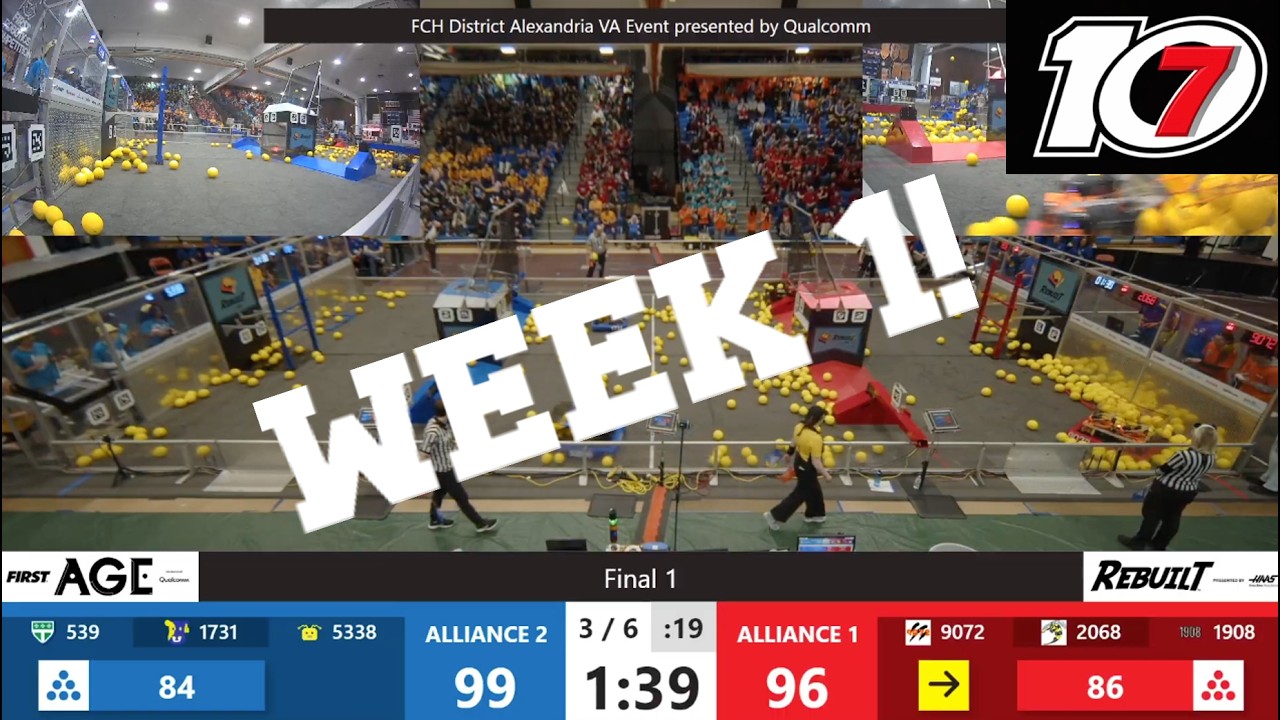 Week 1 FRC Breakdown: 7 Takeaways in 10 Minutes!