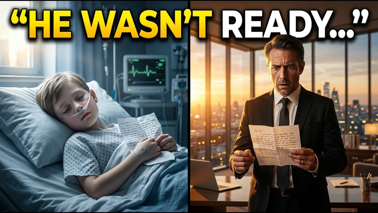 “Dying Boy Wrote a Letter — The CEO Wasn’t Ready