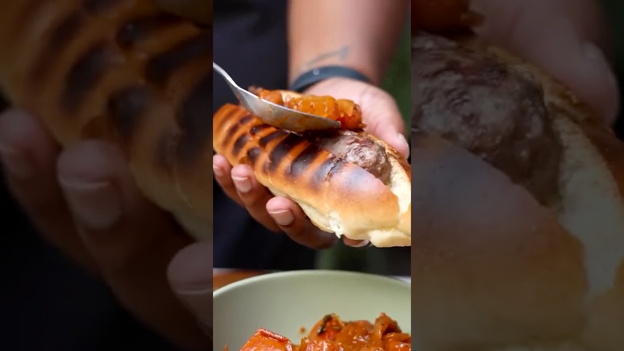 Boerie rolls with iBhisto #braai #boerieroll #boerewors