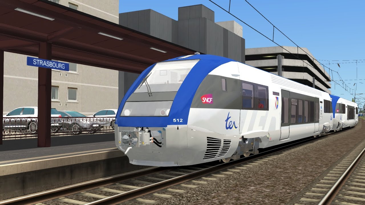 Train Simulator Classique : X73500 entre Offenburg et Strasbourg !