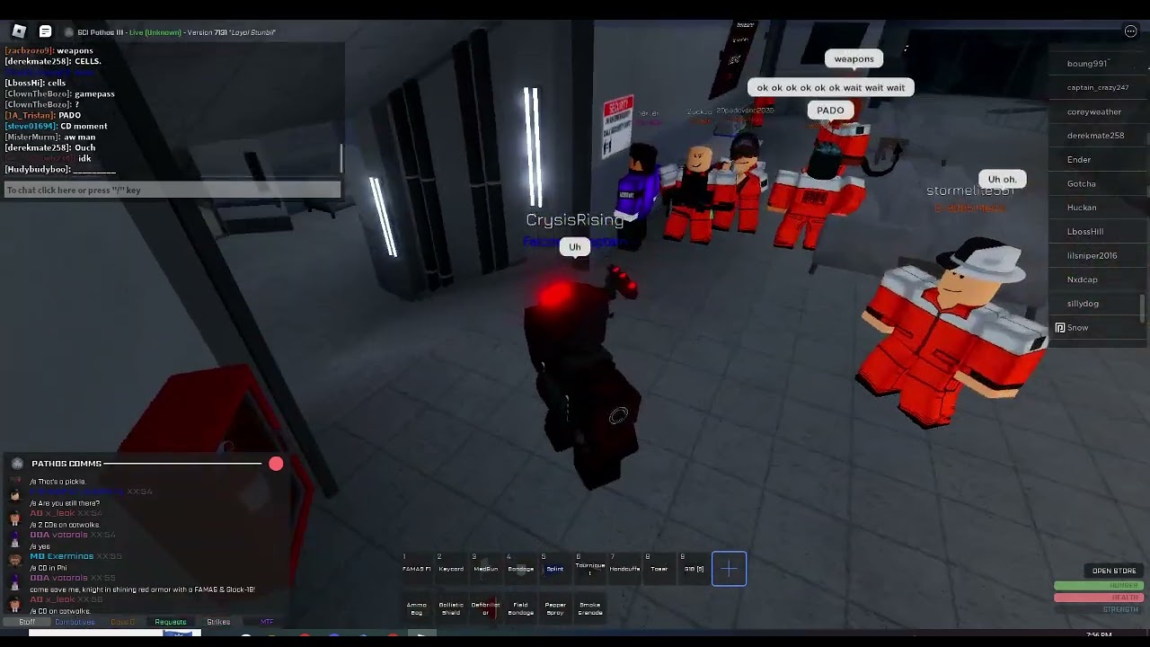 SCI Pathos III - Falcon-2 Hostage Situation?