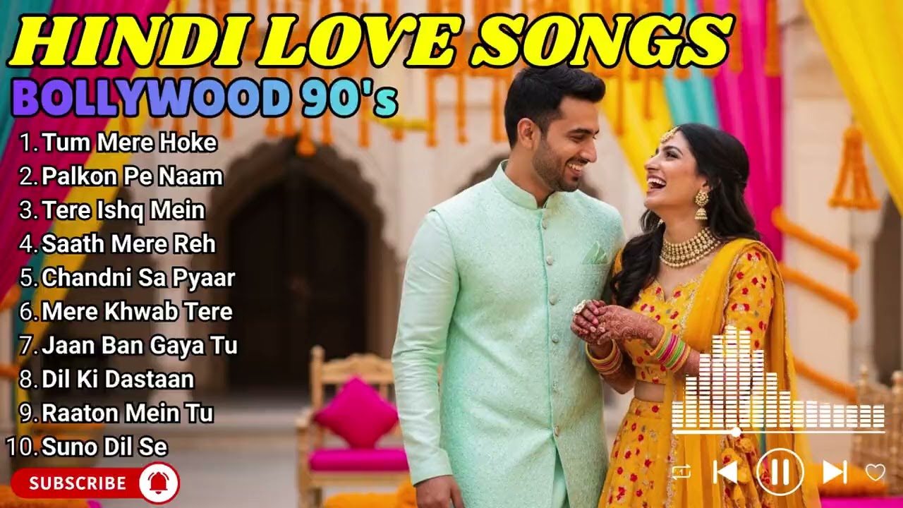 Bollywood 90s Nostalgic Love Songs 💖 | Top 10 Romantic Evergreen Collection