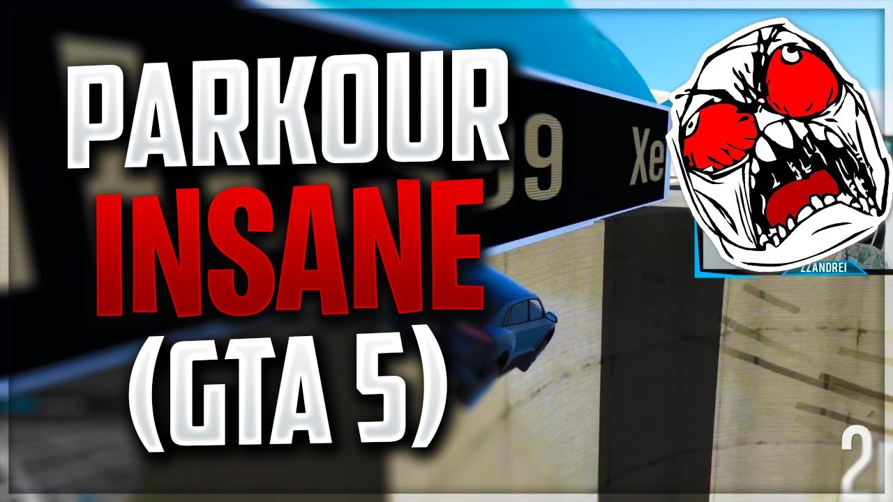 Cel mai NEBUN GTA5 PARKOUR RAGE MODE!