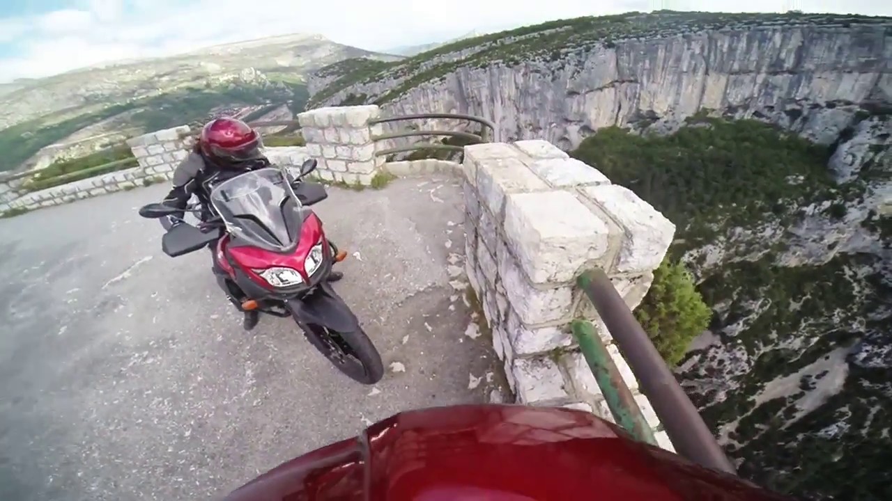 Motorrad Verdon Schlucht, Frankreich 2016, 2. Teil