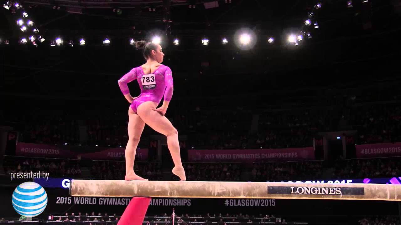 Aly Raisman - Balance Beam - 2015 World Championships - Women's Qualifying