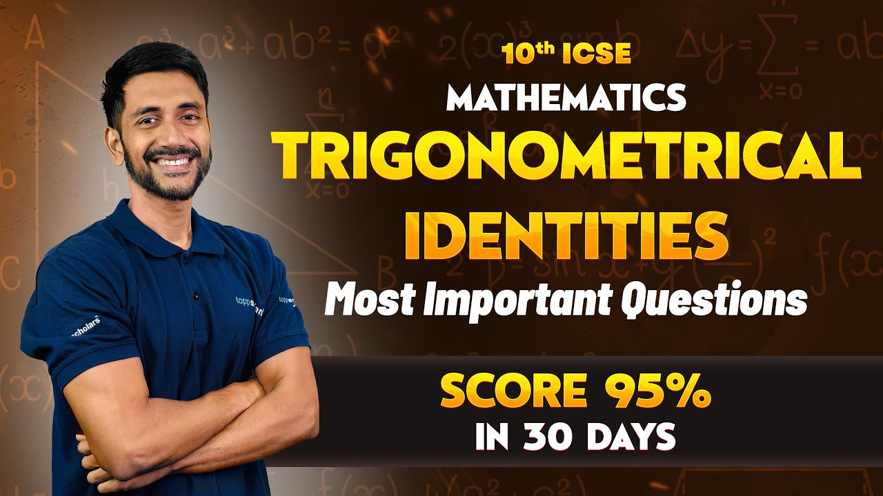 ICSE Class 10 Maths: Trigonometric Identities | ICSE Board Exam Most IMP Expected | ICSE Trig