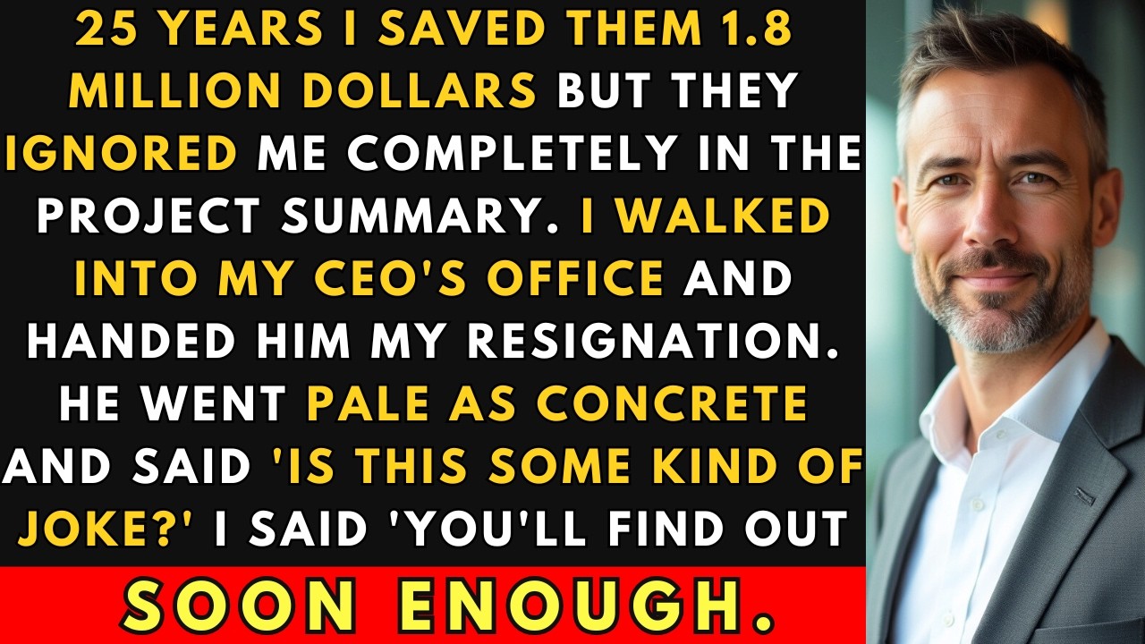 The $1.8M Hero They Ignored — So I Took My Knowledge And Left Them To Collapse | Corporate Revenge