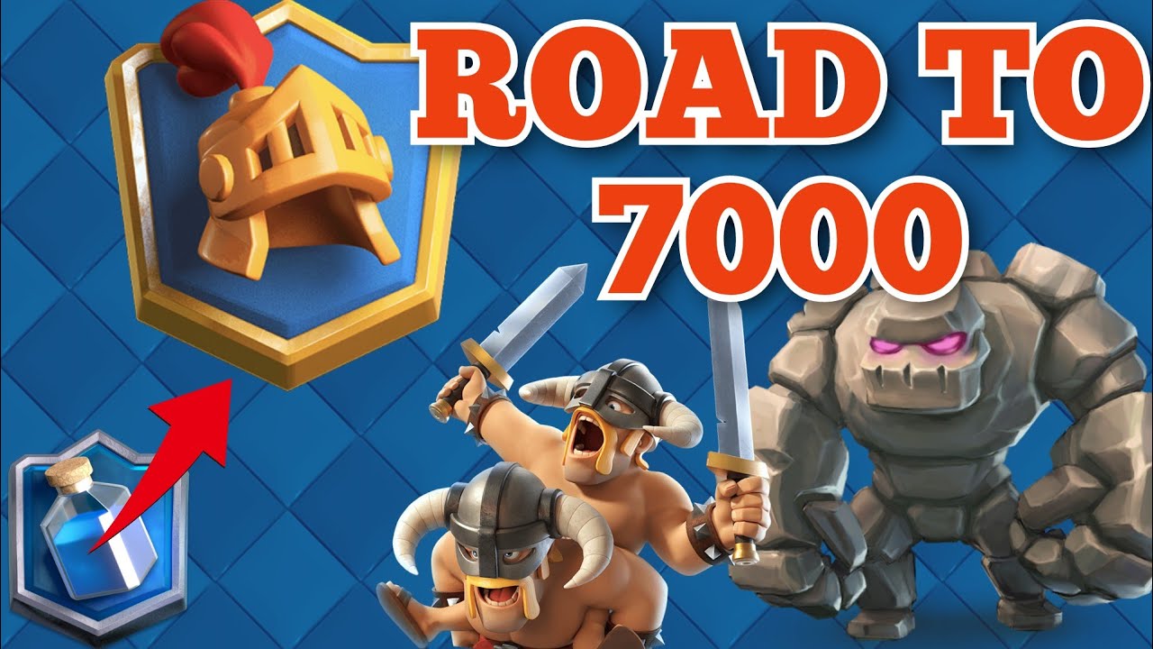 All winning replays until reach 7000 with Golem Ebarbs!!!