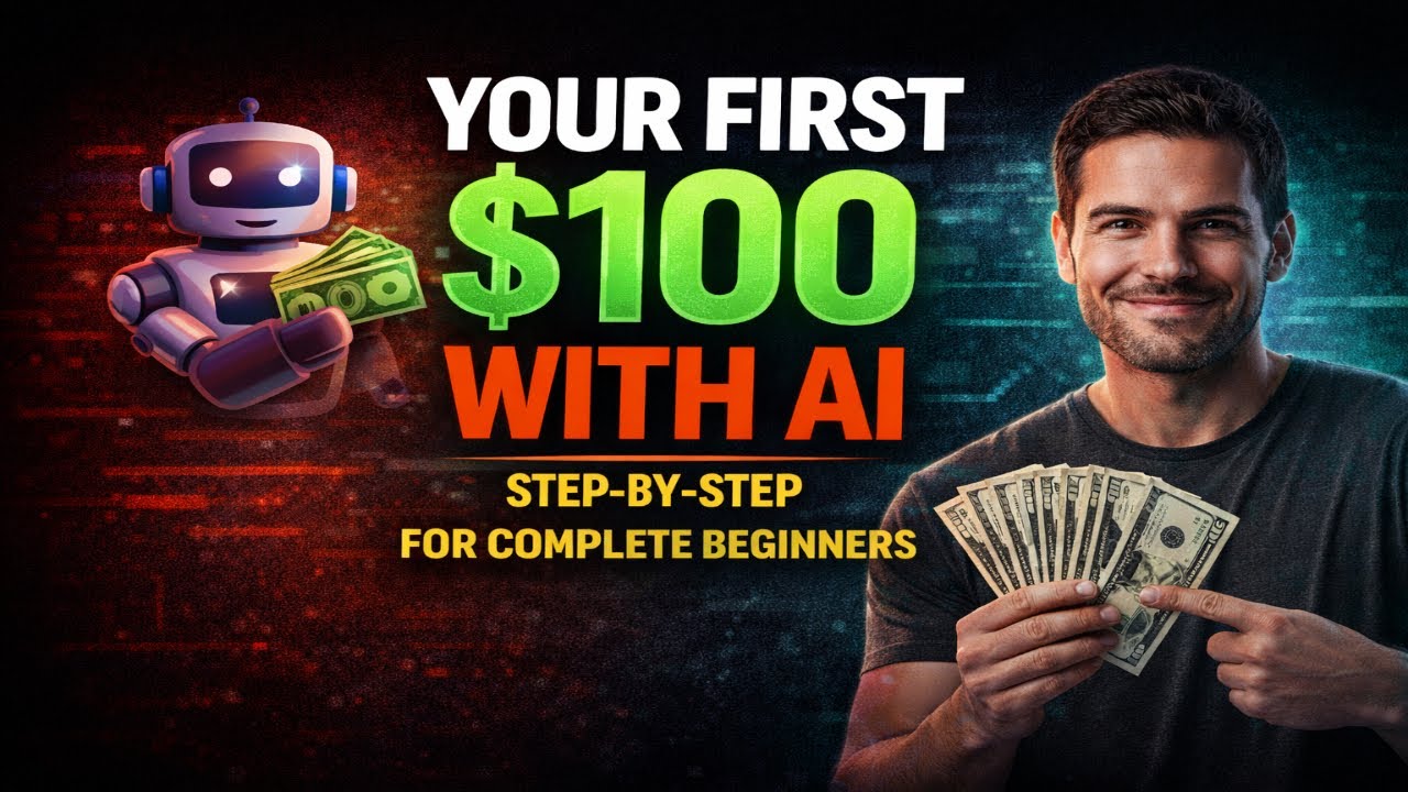 How to Make Your First $100 with AI: Step-by-Step Guide for Beginners