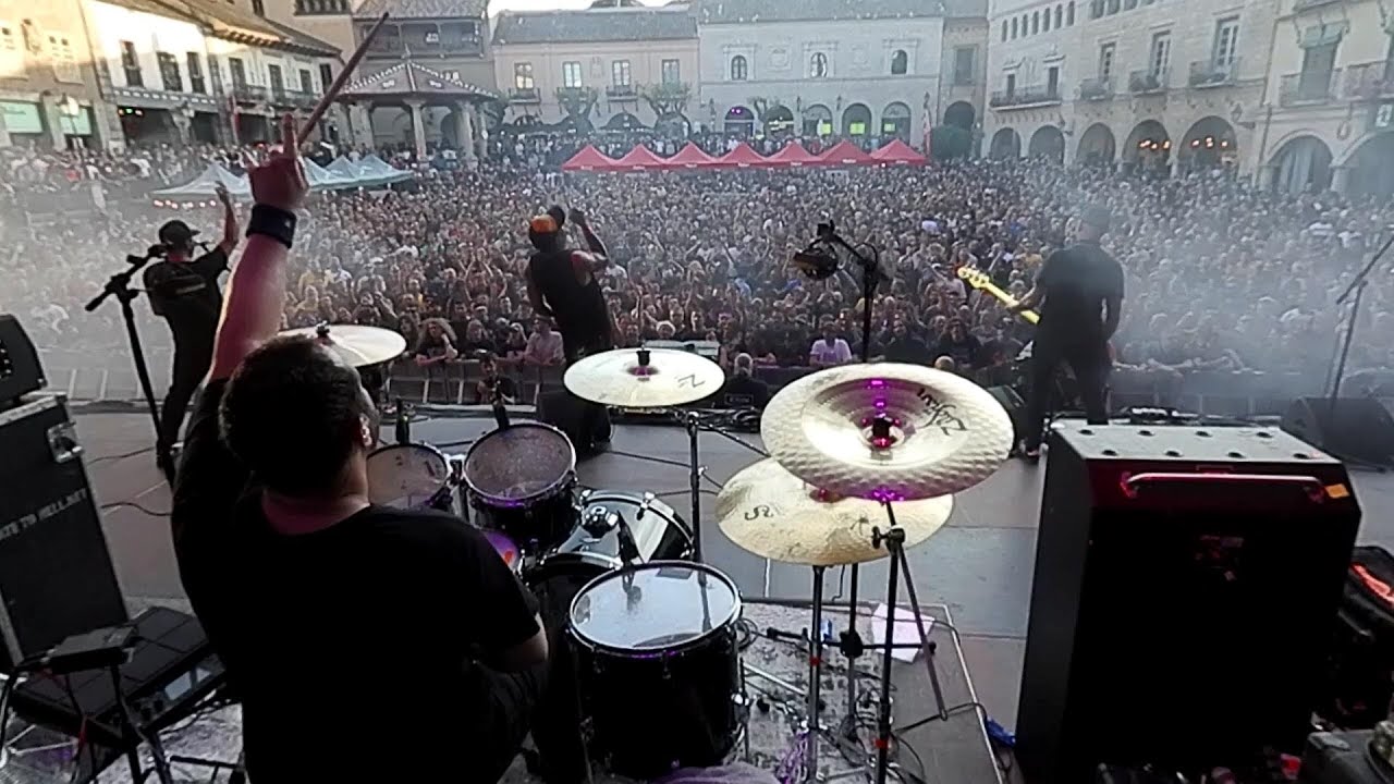 Strung Out - Drum Cam - Barcelona, Spain - Full Show - Bad Religion Tour, May 17th 2025
