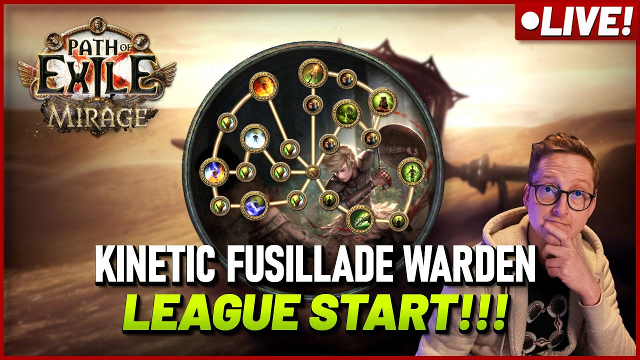🔴[LIVE] PoE 3.28 Mirage League Start! KF Warden