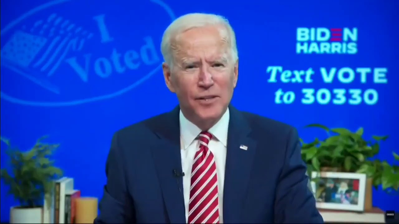 Joe Biden brags about having &ldquo;the most extensive and inclusive VOTER FRAUD organization&rdquo; in history.