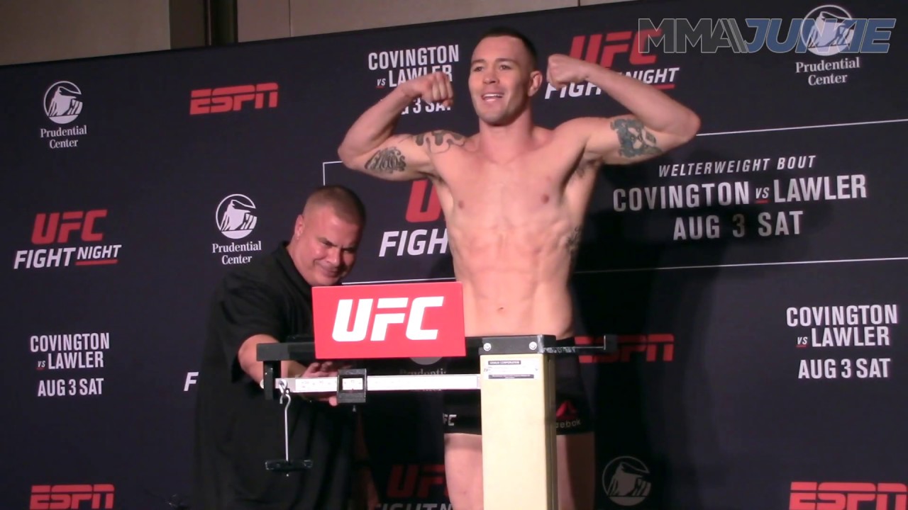UFC on ESPN 5 official weigh-in highlight