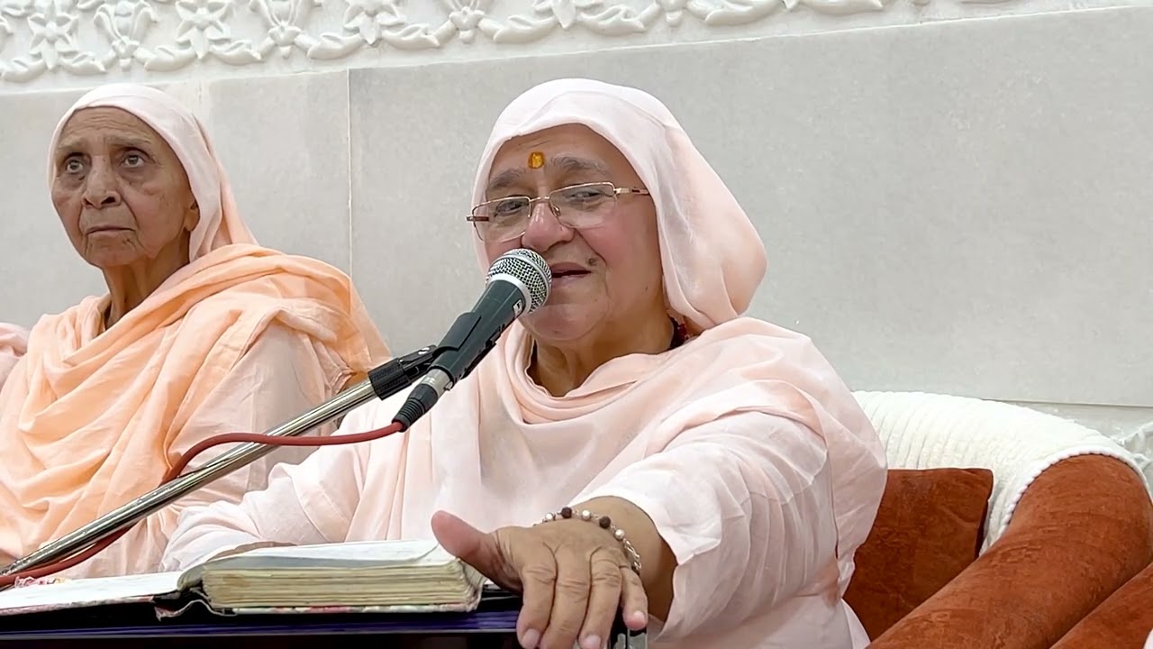 💐हरि गुण गाले मनवा सांसो की तार से - जालन्धर आश्रम के पूज्य बाईजी का बहुत ही प्यारा भजन एवं प्रवचन 💐