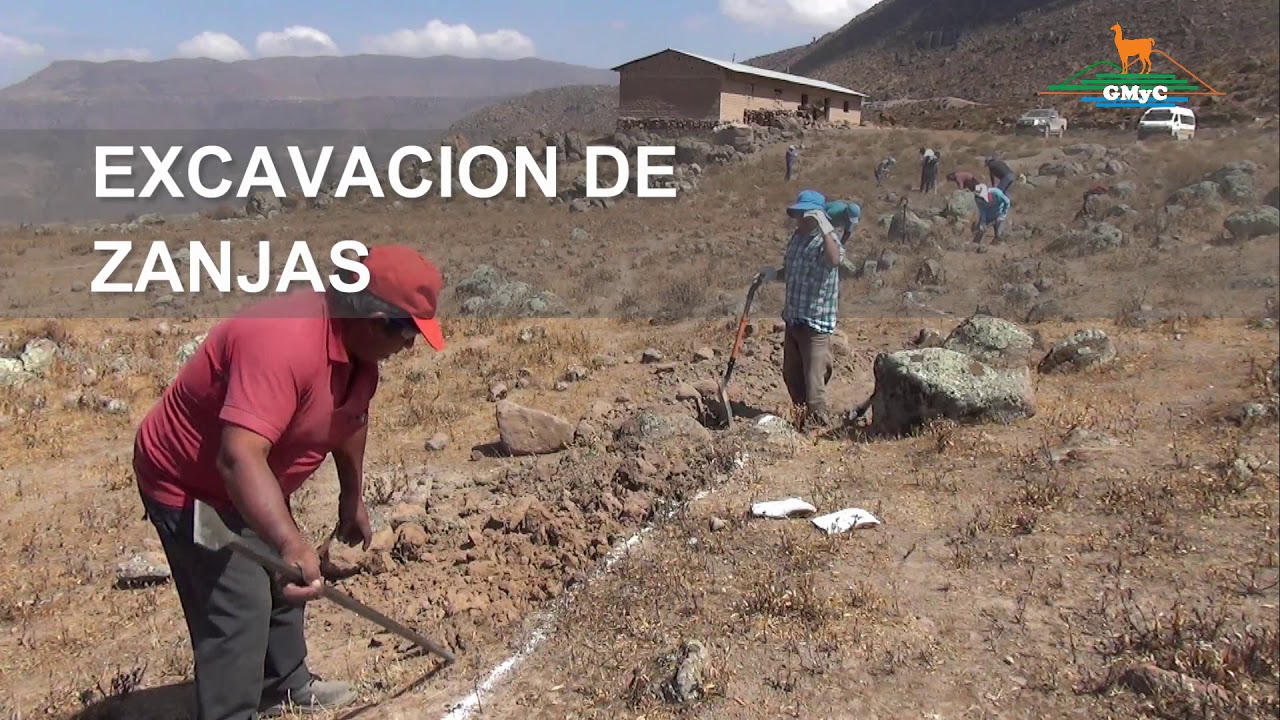 Construcción de Zanjas Infiltración