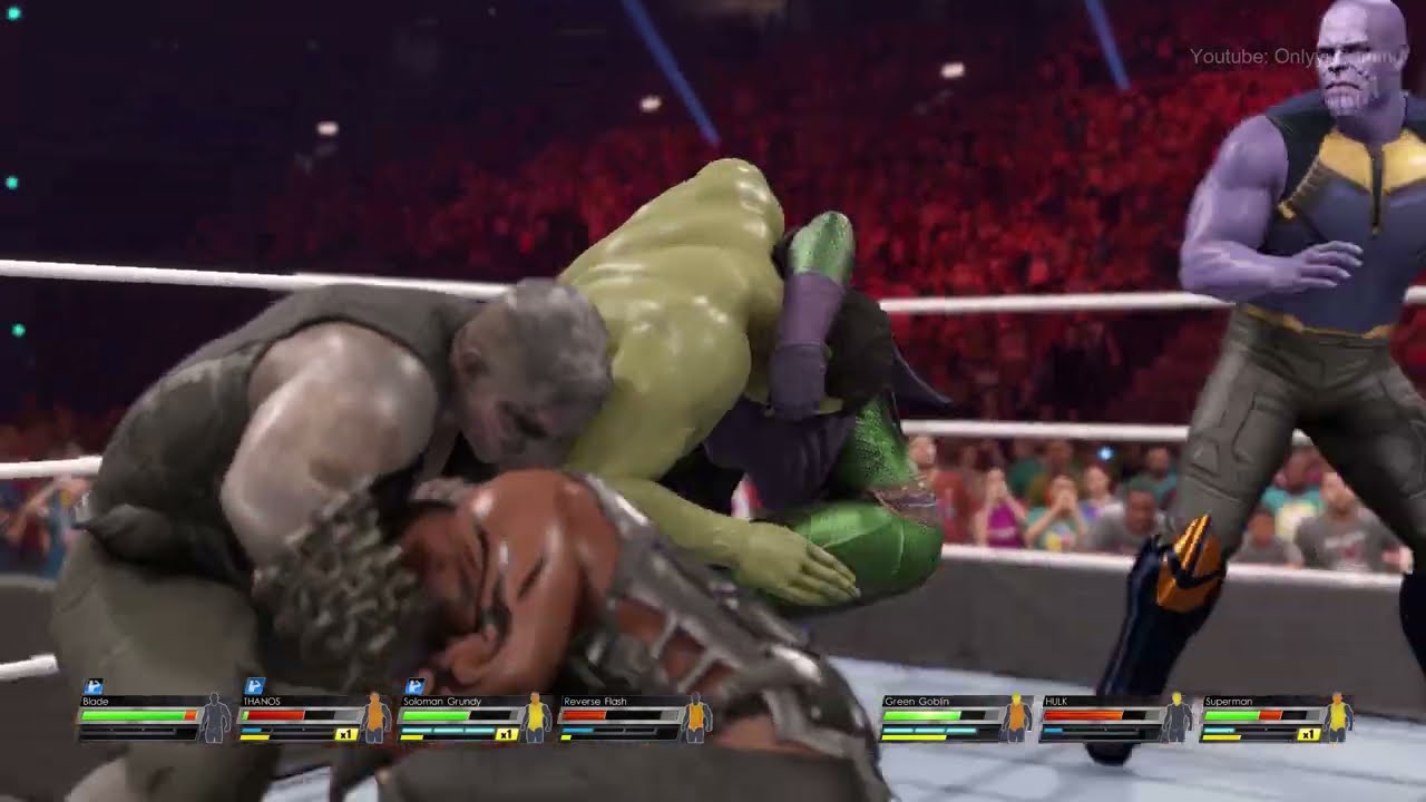 Superheroes Royal Rumble 2K22 | Marvel Vs DC Royale Rumble - WWE Series Part 9 #wwe #wwe2k22 #marvel