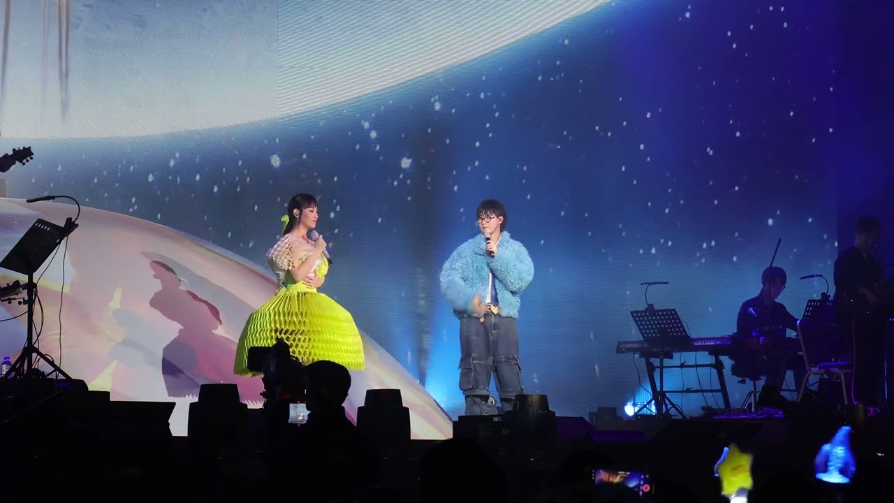 [4K 60P] 炎明熹Gigi Gi-FORCE 演唱會2024 (12/4/2024) -花與琴的流星 Felix 合唱