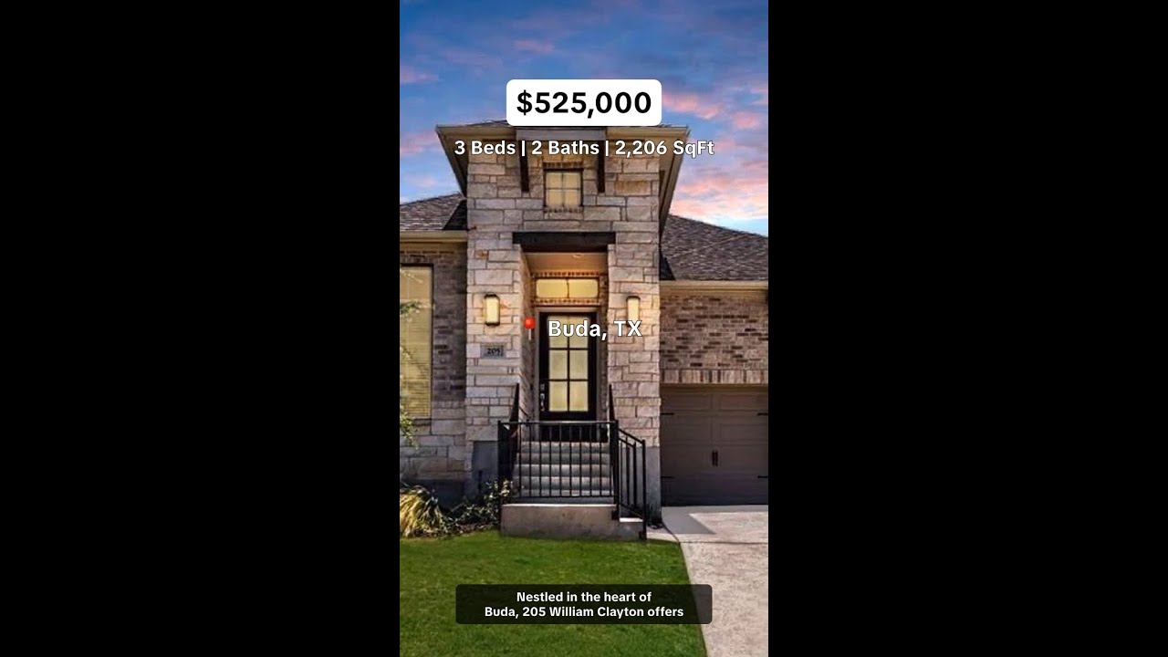 Like New Perry Home Outside Austin For Sale