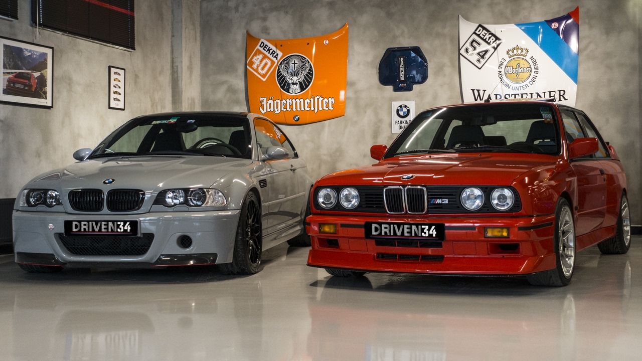 THE MAKİNA | BMW E46 M3 CSL & BMW E30 M3 - DRIVEN34
