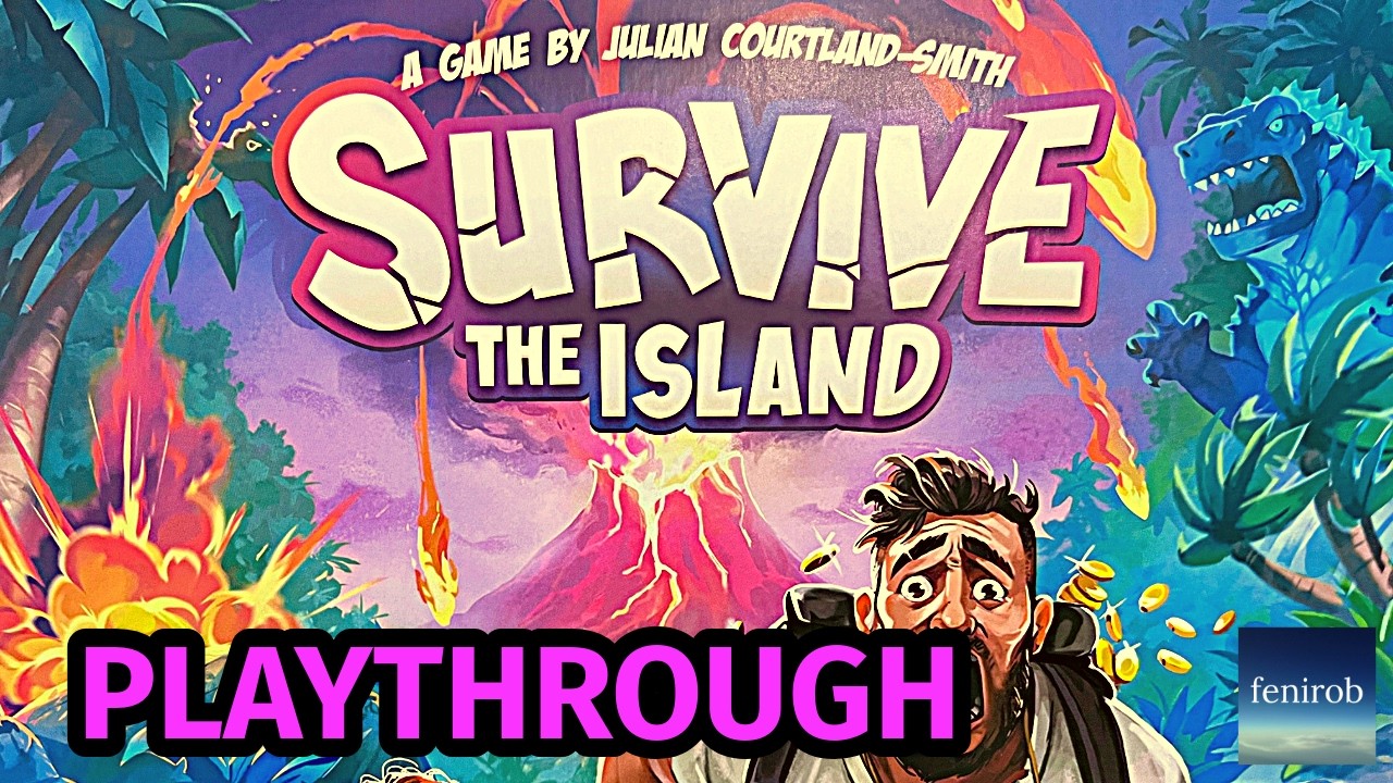 Survive The Island Board Game | Playthrough