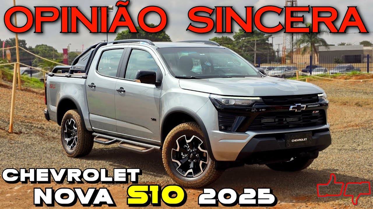 Nova CHEVROLET S10 2025: Mais equipada, mais bonita, FICOU MELHOR? Preço, equipamentos, VALE a PENA?