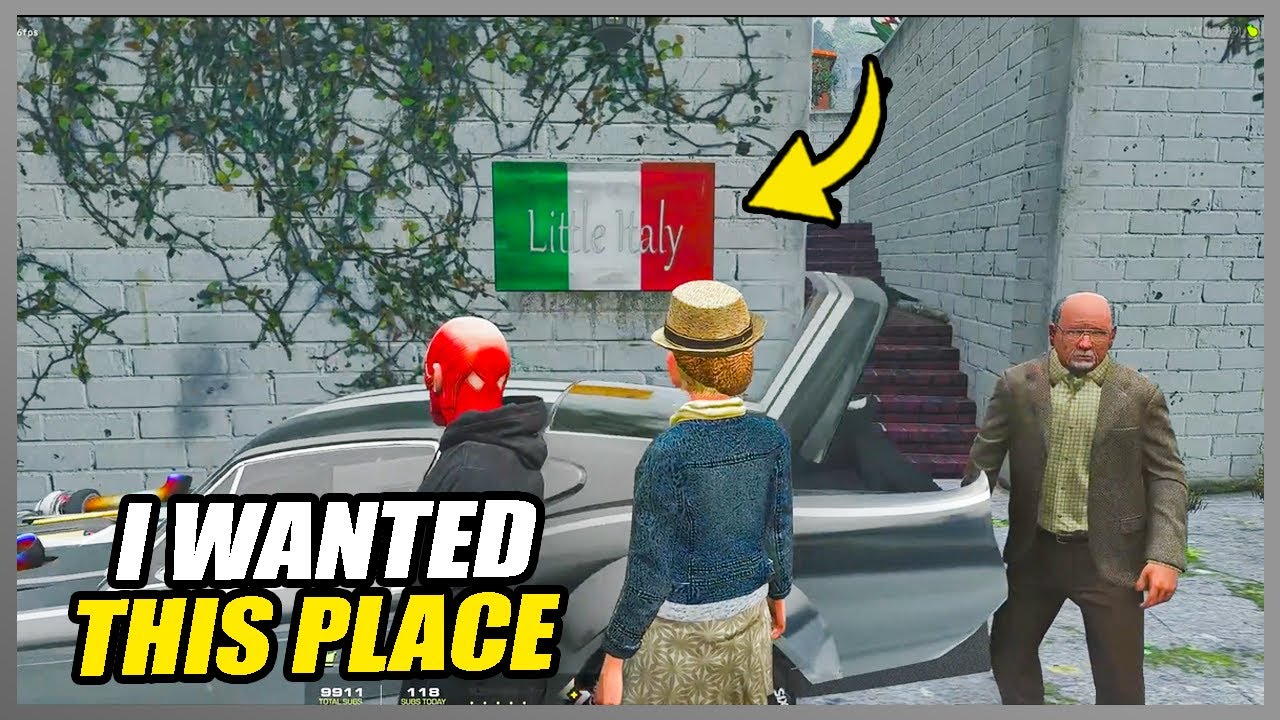 Vinny Checks Out Little Italy! | NoPixel RP | GTA | CG