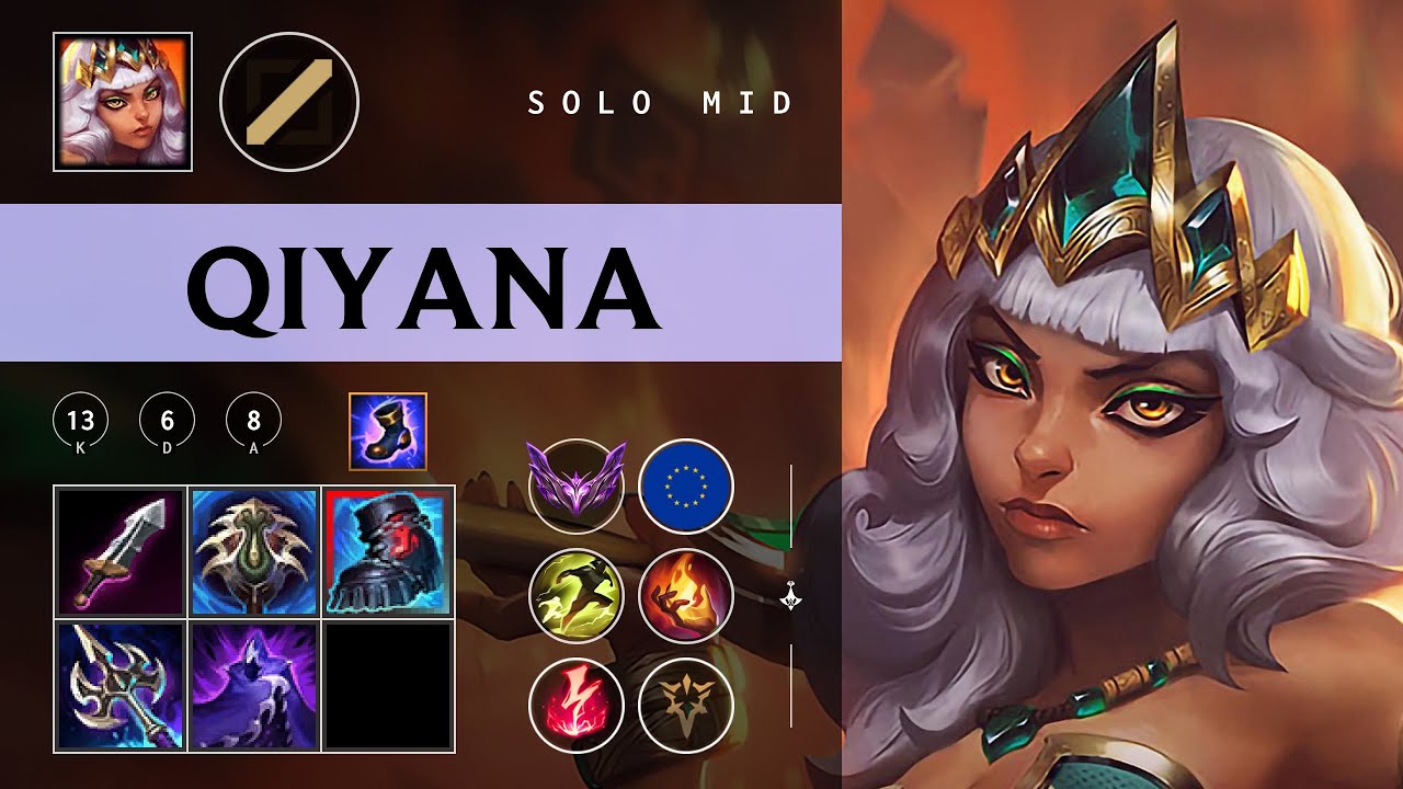 Qiyana Mid vs Viktor - EUW Master Patch 26.02