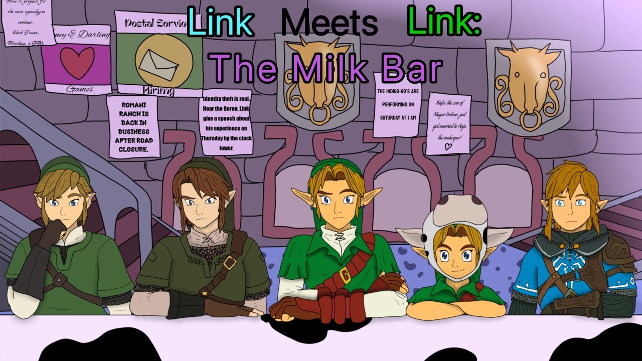 Link Meets Link: The Milk Bar (Animatic)