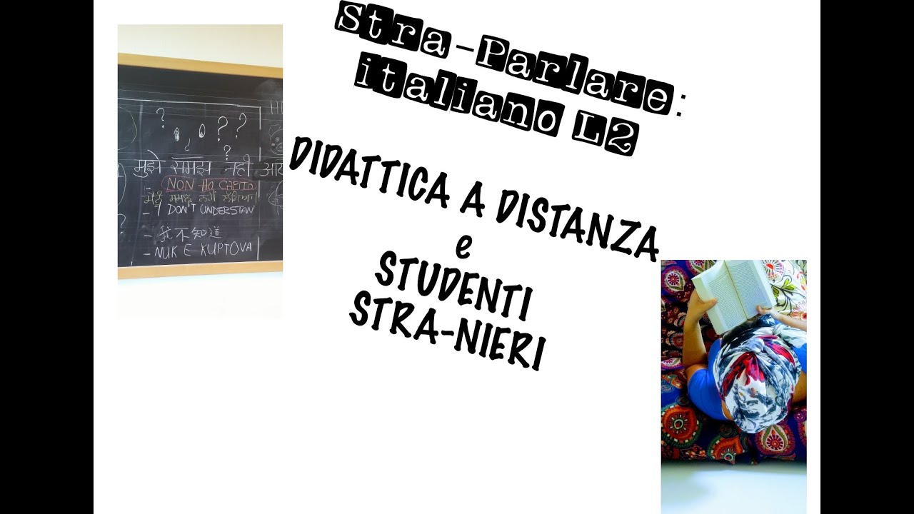 Italiano per stranieri: didattica a distanza...consigli pratici