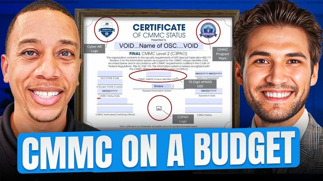 How a Small Business Achieved CMMC Level 2 Certification in Record Time and at Low Cost