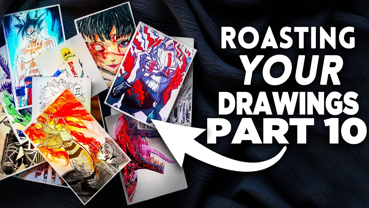 Roasting Your DRAWINGS Part 10(HAhaha Laugh at Your Drawings)